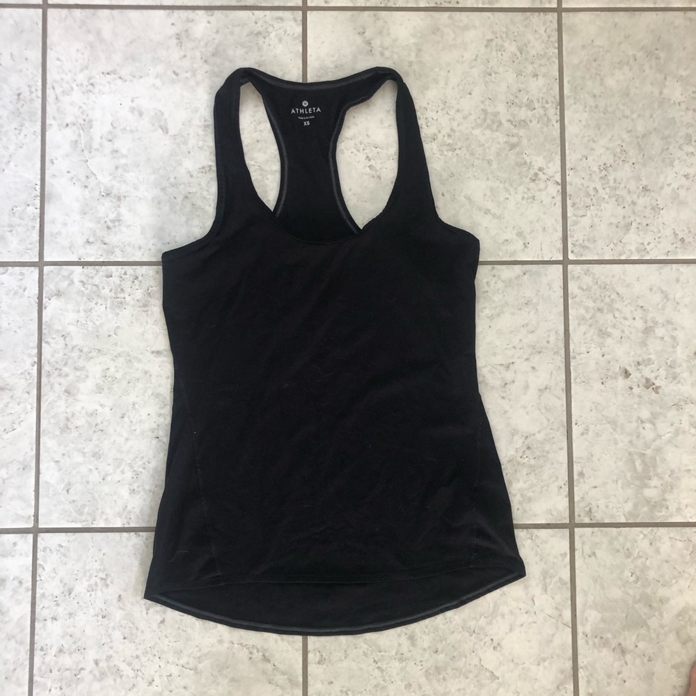 Black Athleta tank xsmall